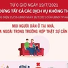 [Infographics] Hà Nội dừng tất cả các dịch vụ không thiết yếu