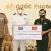 ​BQP Việt Nam tặng Cuba thiết bị, vật tư y tế phòng, chống dịch