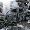 Syria: Nổ bom xe quân sự ở Damascus khiến nhiều người bị thương