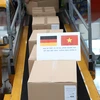 COVID-19: Vận chuyển 10 tấn hàng viện trợ từ Đức về Việt Nam