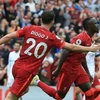 Jota và Mane cùng nhau lập công giúp Liverpool chiến thắng. (Nguồn: Getty Images)