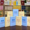 Nhà xuất bản Chính trị quốc gia Sự thật giới thiệu hai cuốn sách của Tổng Bí thư Nguyễn Phú Trọng. (Ảnh: TTXVN/phát)