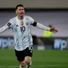 Messi lập hat-trick giúp Argentina chiến thắng. (Nguồn: AFP)