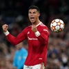Ronaldo ăn mừng sau khi ghi bàn giúp M.U thắng trận. (Nguồn: Getty Images)