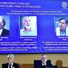 Nobel Vật lý 2021 tôn vinh nghiên cứu về các hệ thống vật lý phức tạp