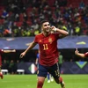 Ferran Torres lập cú đúp đưa Tây Ban Nha vào chung kết Nations League. (Nguồn: Getty Images)