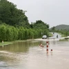 Phú Yên: Nước lũ dâng cao chia cắt cục bộ một số địa phương