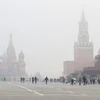 [Photo] Sương mù dày đặc bao phủ thủ đô Moskva của Nga