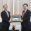 Chủ tịch Quốc hội Vương Đình Huệ tiếp Chủ tịch Hội người Hàn gốc Việt