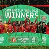 Liverpool lần thứ 9 giành Cúp Liên đoàn Anh. (Nguồn: Getyy Images)