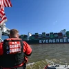 Tàu container Ever Forward bị mắc cạn ở cảng Baltimore của Mỹ