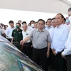 Hình ảnh Thủ tướng khảo sát một số dự án trọng điểm tại Quảng Nam