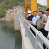 Thủ tướng Phạm Minh Chính thăm cụm Công trình Hồ chứa nước Sông Cái