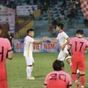 U23 Việt Nam thắng tối thiểu trước U20 Hàn Quốc. (Ảnh: Minh Quyết/TTXVN)