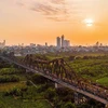 Hà Nội: Khắc phục hố lún, sụt trên mặt cầu Long Biên