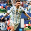Lionel Messi lập kỳ tích ghi 5 bàn trong màu áo tuyển Argentina