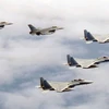 Nhật Bản, Mỹ tiến hành cuộc diễn tập máy bay chiến đấu trên biển
