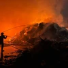 Nghệ An: Điều tra nguyên nhân vụ cháy tại Khu công nghiệp Tháp Hồng Kỷ