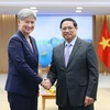 Hình ảnh Thủ tướng Phạm Minh Chính tiếp Bộ trưởng Ngoại giao Australia