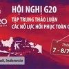 Hội nghị G20 tập trung thảo luận các nỗ lực hồi phục toàn cầu