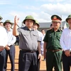 [Photo] Thủ tướng kiểm tra, khảo sát dự án trọng điểm tại Lào Cai