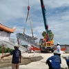 Bà Rịa-Vũng Tàu: Tháo dỡ công trình sai phạm tại Cảng quốc tế Mỹ Xuân