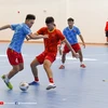 Tuyển futsal Việt Nam nỗ lực tập luyện, sẵn sàng đối đầu Hàn Quốc