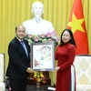 Phó Chủ tịch nước tiếp đại biểu Hội liên hiệp Thanh niên Campuchia