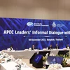 Chủ tịch nước dự đối thoại giữa các Nhà lãnh đạo APEC với khách mời