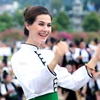 Các thí sinh Hoa hậu Du lịch thế giới trải nghiệm Nghệ thuật Xòe Thái