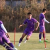 Tuyển Việt Nam nỗ lực tập luyện chuẩn bị cho trận gặp Lào ở AFF Cup