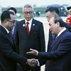 Hình ảnh Chủ tịch nước bắt đầu chuyến thăm cấp Nhà nước CH Indonesia