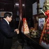 Thủ tướng dâng hương tưởng niệm Cố Thủ tướng Phạm Văn Đồng