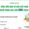 Việt Nam đầu tư ra nước ngoài đạt gần 534 triệu USD trong năm 2022