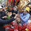 [Photo] Chợ hoa Hàng Lược - Nét văn hóa của người Hà Nội