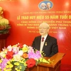 Phát biểu của Tổng Bí thư tại Lễ nhận Huy hiệu 55 năm tuổi Đảng