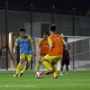 Cận cảnh U23 Việt Nam tập lúc nửa đêm, sẵn sàng bước vào Doha Cup