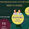 [Infographics] Tình hình dịch bệnh COVID-19 tại Việt Nam ngày 21/3