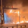 Bình Dương: Cháy tiệm sửa xe máy, may mắn không ai mắc kẹt