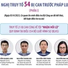 [Infographics] Đề nghị truy tố 54 bị can ở vụ 'chuyến bay giải cứu'