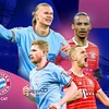 Champions League: Manchester City 'đại chiến' Bayern tại Etihad