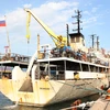 Đón tàu "Viện sỹ Oparin" trong hành trình nghiên cứu biển Việt Nam