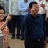 Hình ảnh cử tri Campuchia bắt đầu bỏ phiếu bầu cử Quốc hội