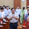 [Photo] Thủ tướng làm việc với lãnh đạo chủ chốt tỉnh Kon Tum