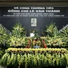 [Photo] Tổ chức trọng thể Lễ tang Phó Thủ tướng Lê Văn Thành