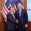 Thủ tướng Phạm Minh Chính gặp Chủ tịch Hạ viện Hoa Kỳ Kevin McCarthy