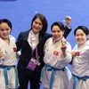 Đội tuyển Karate chia sẻ niềm vui về bộ sưu tập huy chương ASIAD 19