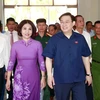 Chủ tịch Quốc hội Vương Đình Huệ tiếp xúc cử tri thành phố Hải Phòng