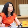 Bà Pauline Tamesis, Điều phối viên thường trú của Liên hợp quốc tại Việt Nam, phát biểu. (Ảnh: Dương Giang/TTXVN)