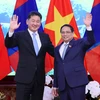 Thủ tướng Chính phủ Phạm Minh Chính hội kiến Tổng thống Mông Cổ